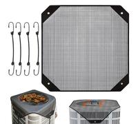 Durable Air Conditioner Protector, Two Styles Available Air Conditioner Covers for Outside, Multiple Sizes AC Covers for Outside Unit, Snow Leaf Guard, Top Universal Defender Mesh Design (A,36*36in)