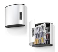 Durable Armoire à clés Keybox 197723 54 clés – Fermeture à combinaison, 6 porte‑clés – Argent