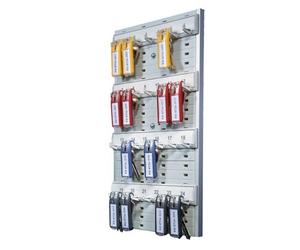 DURABLE Armoire … cl‚s KEY BOARD 24, pour 24 cl‚s, gris,