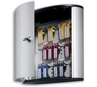 Durable 195123 Keybox Armoire pour 18 Clés Fermeture Par Serrure à Clés - avec 6 Porte-Clés Key Clip