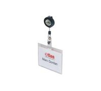 Durable name badge with badge reel (8138-19) G