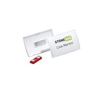 Durable - Badge Click Pour Aimant 54x90 - Boite De 10