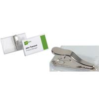 Durable badge met alligator clip 40 x 75 mm (8110-19) G