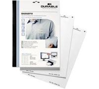 DURABLE BADGEFIX - Soie - auto-adhésif - blanc - 40 x 75 mm 240 rouleau(x) étiquettes pour badges G