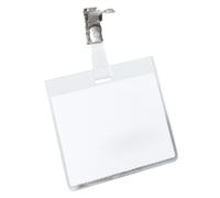 DURABLE Badges à clip, fermé - Boîte de 25