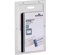 DURABLE Badges avec épingle 30x60 mm petit sachet, 10 pc, Transparent, 860619