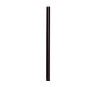 DURABLE Baguette de reliure A4 – 3 mm, coins arrondis, cap. 30 feuilles – Noir, boîte de 100