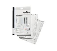 Durable BADGEMAKER Table Place Name Holder Inserts 61 x 150 mm Pack of 40 Inse