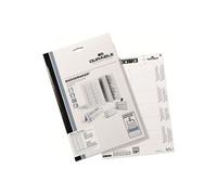 DURABLE Inserts d'étiquettes 145302 – blanc 75 x 40 mm – 240 signes
