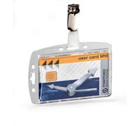 Durable Boîte de 25 badges rigides de sécurité 1 carte