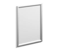 Durable Cadre clipsable en aluminium A3, Argent, 479723 | Porte-affiche pour vos documents, fixation adhésive et vis inclus, ouverture sur 4 côtés, lisibilité optimale, anti-UV
