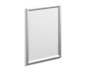 Durable Cadre clipsable en aluminium A3, Argent, 479723 | Porte-affiche pour vos documents, fixation adhésive et vis inclus, ouverture sur 4 côtés, lisibilité optimale, anti-UV