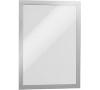 DURABLE Cadre d'affichage DURAFRAME® A4, 2 pc, Argent, 487223