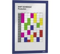 DURABLE Cadre d'affichage DURAFRAME® A4 Grand conditionnement, 10 pc, Bleu foncé, 488207