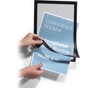 DURABLE Cadre d'affichage DURAFRAME® A4 Grand conditionnement, 10 pc, Noir, 488201