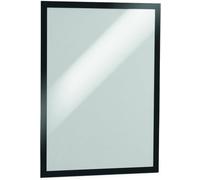 DURABLE - Cadre d'affichage DURAFRAME® - Fixation adhésive - Repositionnable - Pour documents A3 - Lot de 2 - Noir - 487301