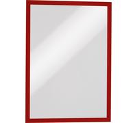 DURABLE Cadre d'affichage DURAFRAME® MAGNETIC A3, 5 pc, Rouge, 486803