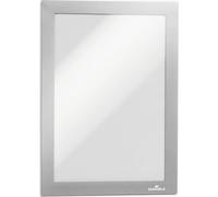DURABLE Cadre d'affichage DURAFRAME® MAGNETIC A5, 5 pc, Argent, 494723
