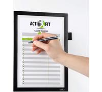 DURABLE Cadre d'affichage DURAFRAME® NOTE A4, Noir, 499301