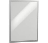 DURABLE - Cadre d'affichage DURAFRAME® POSTER A1 - Fixation adhésive pour documents A1 - Résistant aux UV - 1 pièce, Argent, 505523
