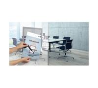 Durable Cadre magnétique DIN A4 argent film verso autocollant 2 pces/VE DURABLE Quantité:1