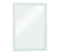 DURABLE Cadre d'information autocollant DURAFRAME A4 4872 blanc 236 x 322 mm 2 pièces