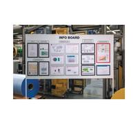 Durable Cadre magnétique Durable Magneticframe A3 argent Quantité:1