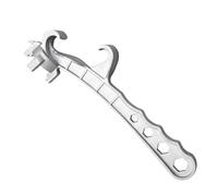 Durable Can Wrench - Strong Alloy Hand Lever for Effortless Cover Removal | Multipurpose Drum Key, Reliable Container Cap Lifter, Sturdy Storage Barrel Opening Tool, Convenient Accessory for Paint