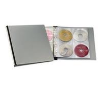 Durable CD/DVD Album 96 - Classeur à anneaux pour CD - capacité : 96 CD/DVD - argent