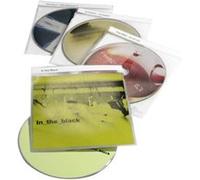 Durable CD/DVD TOP COVER - Pochette CD/DVD - capacité : 1 CD/DVD - transparent (pack de 10) G