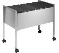 DURABLE Chariot à dossiers suspendus ECONOMY 80 A4, Argent, 309523