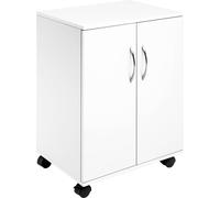 Durable Chariot multifonctionnel 311502 74/53 fermé 3 compartiments Blanc 528×737×400 mm