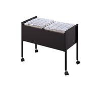 DURABLE Chariot pour dossiers suspendus 308223 argent métallisé 1 pc