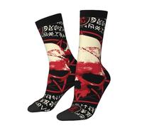Durable Chaussettes de Sports Symboles ésotériques Amulette Cercle Sorcellerie Signes Magie Runes Socks Antidérapante Chaussettes Sport pour Randonnée Cyclisme Sport 40cm