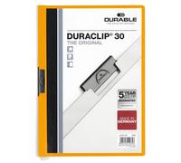 DURABLE Chemise à clip DURACLIP® 30 A4, Orange, 220009