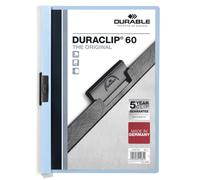 DURABLE Chemise à clip DURACLIP® 60 A4, Bleu, 220906