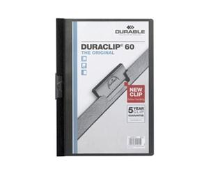 DURABLE chemise à clip DURACLIP ORIGINAL 60, A4, bleu fonc,