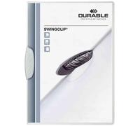 Durable Chemise A Clip Swingclip, Format A4, Clip Blanc