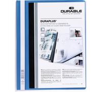 DURABLE Chemise à lamelles DURAPLUS® A4+, Bleu, 257906