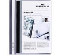 DURABLE Chemise à lamelles DURAPLUS® A4+, Gris, 257910
