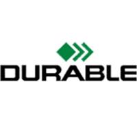 DURABLE Chemises transparentes A4+ fenêtre d'étiquetage 90x57 mm 25 pcs 269003