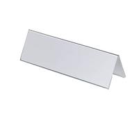 Durable Chevalet Porte-Nom Rigide A4 105/210x297 mm Lot de 25