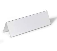 Durable Chevalet Porte-Nom Rigide A4 105/210x297 mm Lot de 25