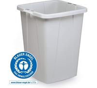 DURABLE Conteneur à déchets DURABIN® ECO 90L carré, Gris, 1800505050