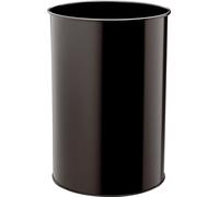 DURABLE Corbeille à papier METALL ronde 30 litres noir