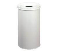Durable 330710 Corbeille à papier Anti-éraflure + Métal 60L Gris