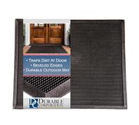 Durable Corporation Heavy Duty en caoutchouc Bout Tapis d'entrée, pour l'extérieur, 16" x 24", noir, 1