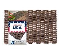 Durable Corporation Tissu Dura-rug 400 Tapis de pneu très résistant, pour l'extérieur et vestibule, Naturel, 24"x36"