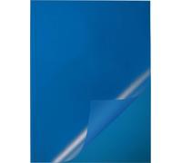 DURABLE Couverture de rapport A4 100 feuilles paquet de 50, 50 pc, Bleu, 291906