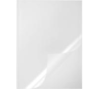 DURABLE Couverture de rapport A4 100 feuilles paquet de 50, 50 pc, Transparent, 291919